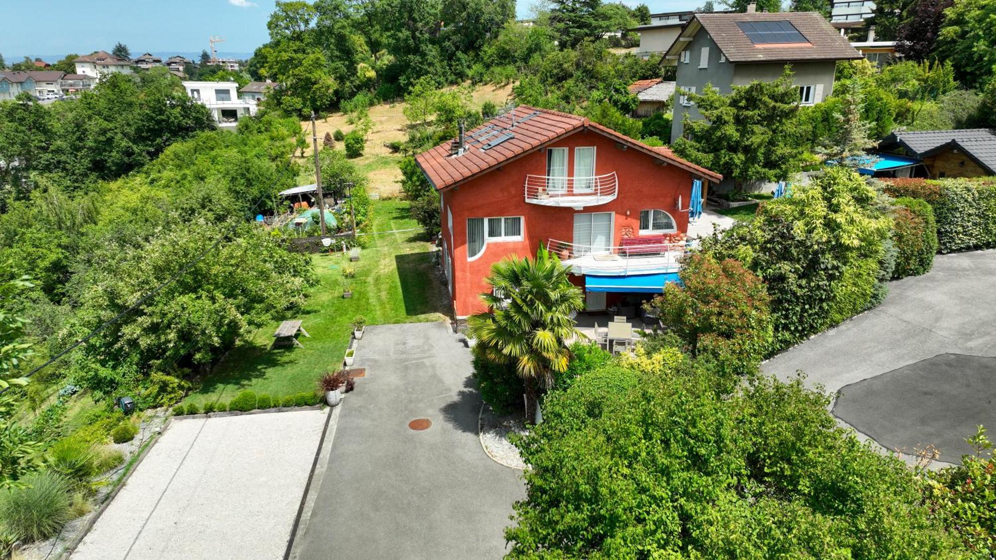 Apartment With Garden & Terrasse Very Quiet トノン・レ・バン エクステリア 写真